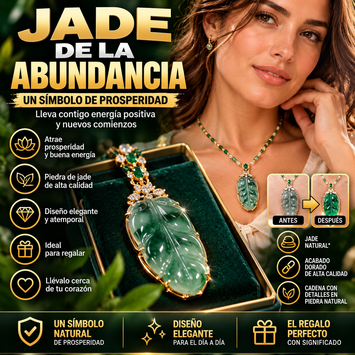 Jade Élan™ Colgante de la Abundancia